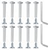 uxcell 10 Pcs Inline Skate Wheel Socket Screws, Roller Skate Replacement Accessories 1.42 x 0.24 Shaft Hex Socket Screws with 2 Pcs Installation Tools view 1