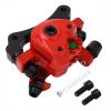 MUNEFE Electric Scooter Brake Cper, Electric Scooter Disc Brake, 10in Aluminum Alloy Mechanical Brake Cper for Scooter (Red) view 1