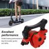 MUNEFE Electric Scooter Brake Cper, Electric Scooter Disc Brake, 10in Aluminum Alloy Mechanical Brake Cper for Scooter (Red) view 3