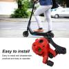 MUNEFE Electric Scooter Brake Cper, Electric Scooter Disc Brake, 10in Aluminum Alloy Mechanical Brake Cper for Scooter (Red) view 4