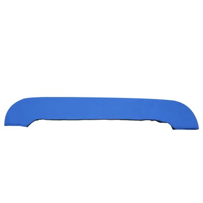 X AUTOHAUX Round Frame Bimini Top Storage Boot Cover Boat Bimini Storage Bag 600D Polyester Canvas Sun Resist Pacific Blue 97"-103" Width Universal for 3 Bow 4 Bow