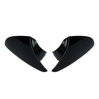 Car Rear View Mirror Cover Ox Horn Side Rearview Mirror Shell ABS Compatible For Lexus ES 200 260 300H 2018-2023 Exterior Accessories (Color : Carbon Fiber)