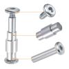 uxcell 10 Pcs Inline Skate Axle Spacer Screw Replacement, Roller Skate Replacement Accessories with Installation Tools view 3