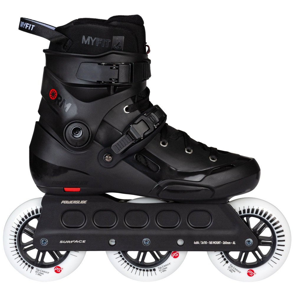 Powerslide PS Storm 110 Skates Black 10.0 - 10.5 (43-44)