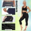 4 Pack Capri Leggings for Women - High Waisted Tummy Control Soft No See-Through Black Yoga Pants for Athletic Workout view 4