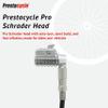 Prestacycle Pro Schrader Head Auto-Lock Valve Connector for Bike & Car Tires, High Flow Schrader Valve Adapter, Durable Pump Accessory view 2
