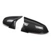 Compatible For BMW 1 2 3 4 Series F20 F30 F31 F32 F36 2012 - UP 320i 328i 330d 335i Look Replacement Style Carbon Fiber Mirror Cover (Color : Carbon Look) view 1