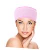 FRCOLOR 4sets Facial Headband and Makeup Sponge for Washing and Lightweight Spa Headband for Women Versatile Hair Band for Skincare Yoga and Makeup Application view 3