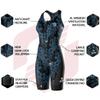 SLS3 Triathlon Suits Women Pro Trisuit, Lucy Blue, Medium view 2