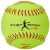Champro CSB65 Durahide Cover 12" Practice Softballs in a Black Champro Bucket  18 Balls and one Rods Can Sleeve Included. view 2