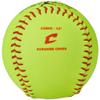 Champro CSB65 Durahide Cover 12" Practice Softballs in a Black Champro Bucket  18 Balls and one Rods Can Sleeve Included. view 3