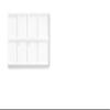 5 Pc 8 Compartment Display Tray Inserts (White) view 2