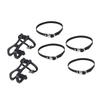 POPETPOP 1set Convenient Wear-Resistant Bike Toe Clips Replaceable Pedal Straps for and Road Toe Cages for Enhanced Control and Performance view 1