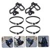 POPETPOP 1set Convenient Wear-Resistant Bike Toe Clips Replaceable Pedal Straps for and Road Toe Cages for Enhanced Control and Performance view 2