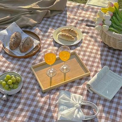 Lchkrep Picnic Blanket Beach Blankets 80"x60" Large Sandproof Waterproof Camping Portable Travel Blanket Play Mat for Outdoor Indoor Family Beach Park Grass,Hiking, Music Festival
