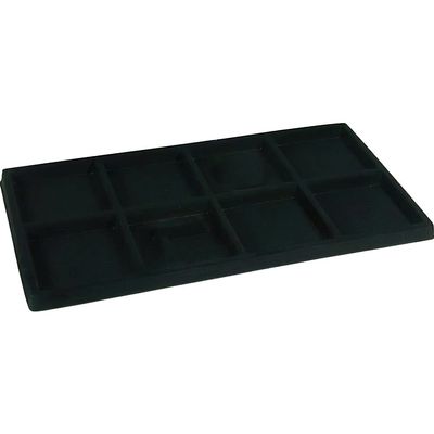 5 Pc 8 Compartment Display Tray Inserts (Beige)