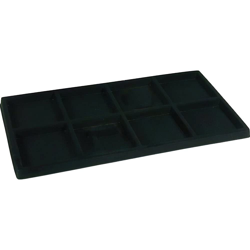 5 Pc 8 Compartment Display Tray Inserts (Beige)