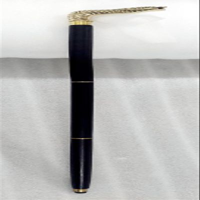 SPRIZE Snake Head Handle Walking Stick/Brass Handle Walking Cane Vintage Antique Decorative Gift Item for Elders and Collectible Product (Black)