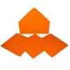 TAG Baseball Throw Down Base Set, 3 Bases with 1 Home Plate, Orange view 1
