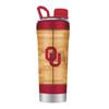Gametime Sidekicks Oklahoma 20oz Shaker Tumbler - Officially Licensed, 18/8 Stainless Steel, Double-walled, Vacuum-insulated, UV LED Printed Logos, Stays Hot/Cold - Basketball Court view 1