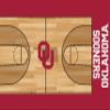 Gametime Sidekicks Oklahoma 20oz Shaker Tumbler - Officially Licensed, 18/8 Stainless Steel, Double-walled, Vacuum-insulated, UV LED Printed Logos, Stays Hot/Cold - Basketball Court view 3