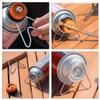 POPETPOP 8pcs Portable Stainless Rack for Camping Lightweight and Outdoor Propane Tank Holder Easy to Carry and Store for Backpacking and Outdoor Activities view 3