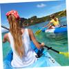BESPORTBLE 8pcs Outdoor Kayak Paddle Leash Stretch Cord Kayak Paddle Safety Lanyard Kayaking Fixed Strap view 2