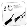 BESPORTBLE 8pcs Outdoor Kayak Paddle Leash Stretch Cord Kayak Paddle Safety Lanyard Kayaking Fixed Strap view 3