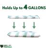 Mobilevee DryPuddle Puddle Sponge for Baseball Fields - Water Absorbing Pads to Remove Puddles from Wet Infields 12""x24"" - (4-Pack), White view 3