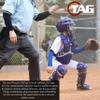 TAG Baseball Heavy Duty Throw-Down Rubber Base, 1 Count view 4