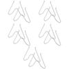 POPETPOP 10pcs Stainless Steel Propane Tank Rack Portable Holder for Outdoor Use for Camping and Rv Stable and Design for Tanks view 1