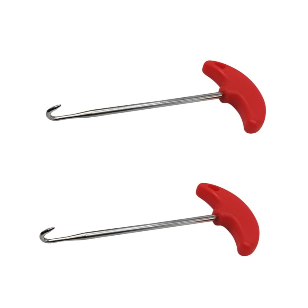 BESPORTBLE 2pcs Professional Shoelace Pullers Ice Skate Lace Tightener Tool Household Shoelace Puller