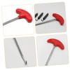 BESPORTBLE 2pcs Professional Shoelace Pullers Ice Skate Lace Tightener Tool Household Shoelace Puller view 4
