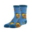 ooohyeah Kids Funny Saying Novelty Capybara Crazy Crew Socks, Silly Dress Socks for Boys & Girls, Be Capy view 1