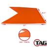 TAG Softball Home Plate Extension, Orange, 1 Count view 3