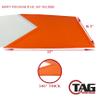 TAG Softball Home Plate Extension, Orange, 1 Count view 4