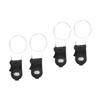 BESPORTBLE 4pcs Snowboard Password Lightweight and Portable Mountain Bike Lock for Ski Stroller and Outdoor Activities Easy to Use and Secure
