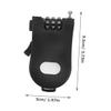 BESPORTBLE 4pcs Snowboard Password Lightweight and Portable Mountain Bike Lock for Ski Stroller and Outdoor Activities Easy to Use and Secure view 3