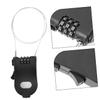 BESPORTBLE 4pcs Snowboard Password Lightweight and Portable Mountain Bike Lock for Ski Stroller and Outdoor Activities Easy to Use and Secure view 4