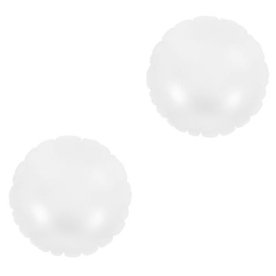 Amosfun 2pcs Inflatable Throw Pillow Insert for Camping Transparent Valve for Comfortable Travel Outdoor Use Portable Inflatable Support
