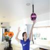 Generic Volleyball Training Equipment. Size 5., Blue- Yellow- Green view 2