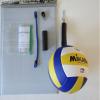 Generic Volleyball Training Equipment. Size 5., Blue- Yellow- Green view 4