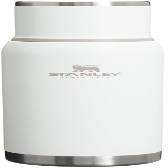 Stanley Adventure-To-Go Vacuum Bottle 1.1 qt | Wide Mouth with Leakproof Cup Lid | Keep Drinks Hot or Cold | Packable for Travel | Insulated Stainless Steel Thermal Bottle | BPA-Free | Frost