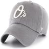 47 MLB Unisex-Adult Dark Grey Clean Up Adjustable Hat Cap One Size (US, Alpha, One Size, Baltimore Orioles) view 1