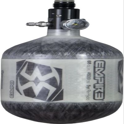 Tippmann Empire Carbon Fiber 68ci / 4500psi N2 Compressed Air HPA Paintball Tank - Guaranteed Hydro (Hydro Date 2023/07)