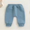 Newborn Baby Kids Boy 3-Pack Joggers Infant Baby Cotton Harem Pants for Toddler Boys 0-3T (Blue, 6-12 Months) view 4