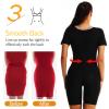 Vuirrm Sauna Suit Women, Full Body Shaper Sweat Vest Waist Trainer 4 in 1 Jumpsuit Slimming Fat Burning Zipper Body Suit Shapewear,XL,Silver view 4
