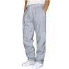 Men's Fleece Sweatpants Loose Fit Long Pants Athletic Workout Elastic Waist Yoga Pants Jogger Hiking Pants with Pockets view 1