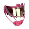 DUTYBOD Softball Face Mask Lightweight and Comfortable with Wide Field Vision fit All Ages - Durable and Safety Softball Face Mask Sets (Pink-Gold) view 2