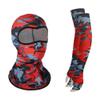 Balaclava Face Mask and Cooling Arm Sleeves Set, UV Protection Breathable Full Face Cover Windproof Cycling Cap for Outdoor Activities view 1